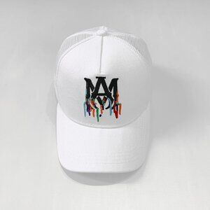 AMIRI White Cap with Vibrant Logo